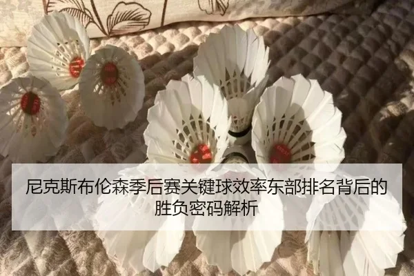 尼克斯布伦森季后赛关键球效率东部排名背后的胜负密码解析